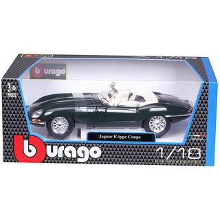 bburago  1:18 Jaguar E Cabriolet 1961 Grün 