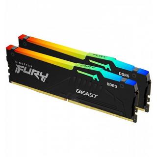 Kingston  FURY Beast RGB (2 x 16GB, DDR5-5200, DIMM 288 pin) 