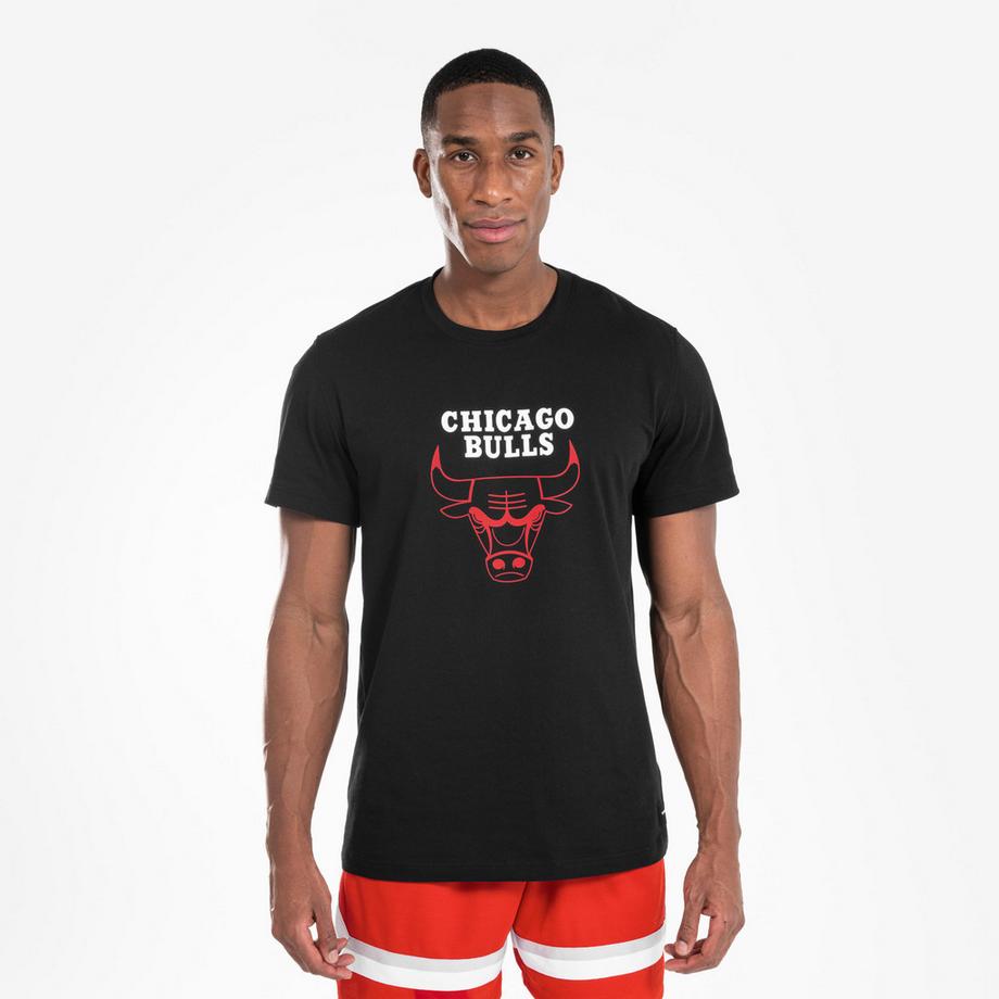 TARMAK  T-shirt basket NBA Chicago Bulls polycotone 