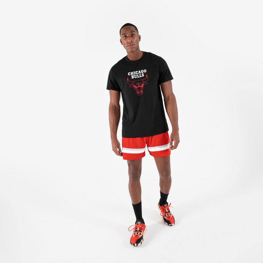 TARMAK  T-shirt basket NBA Chicago Bulls polycotone 