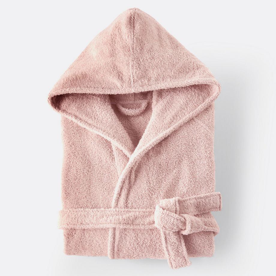 Peignoir capuche adulte coton bio 450 g/m2
