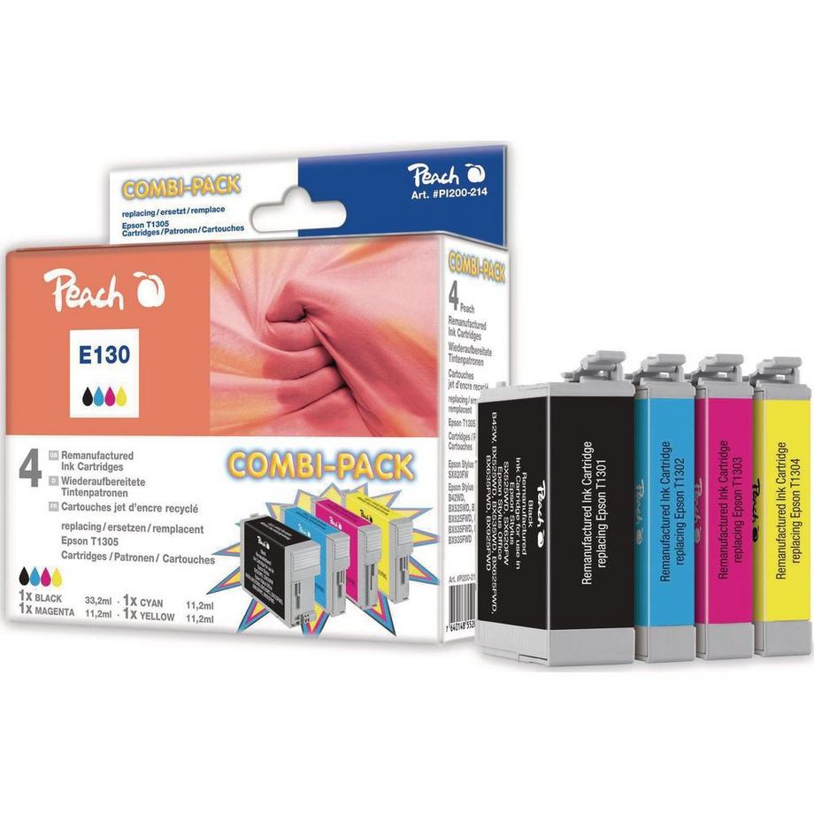 Peach  Tinte Epson Multi Pack T1305 1x 33ml 3x11ml 