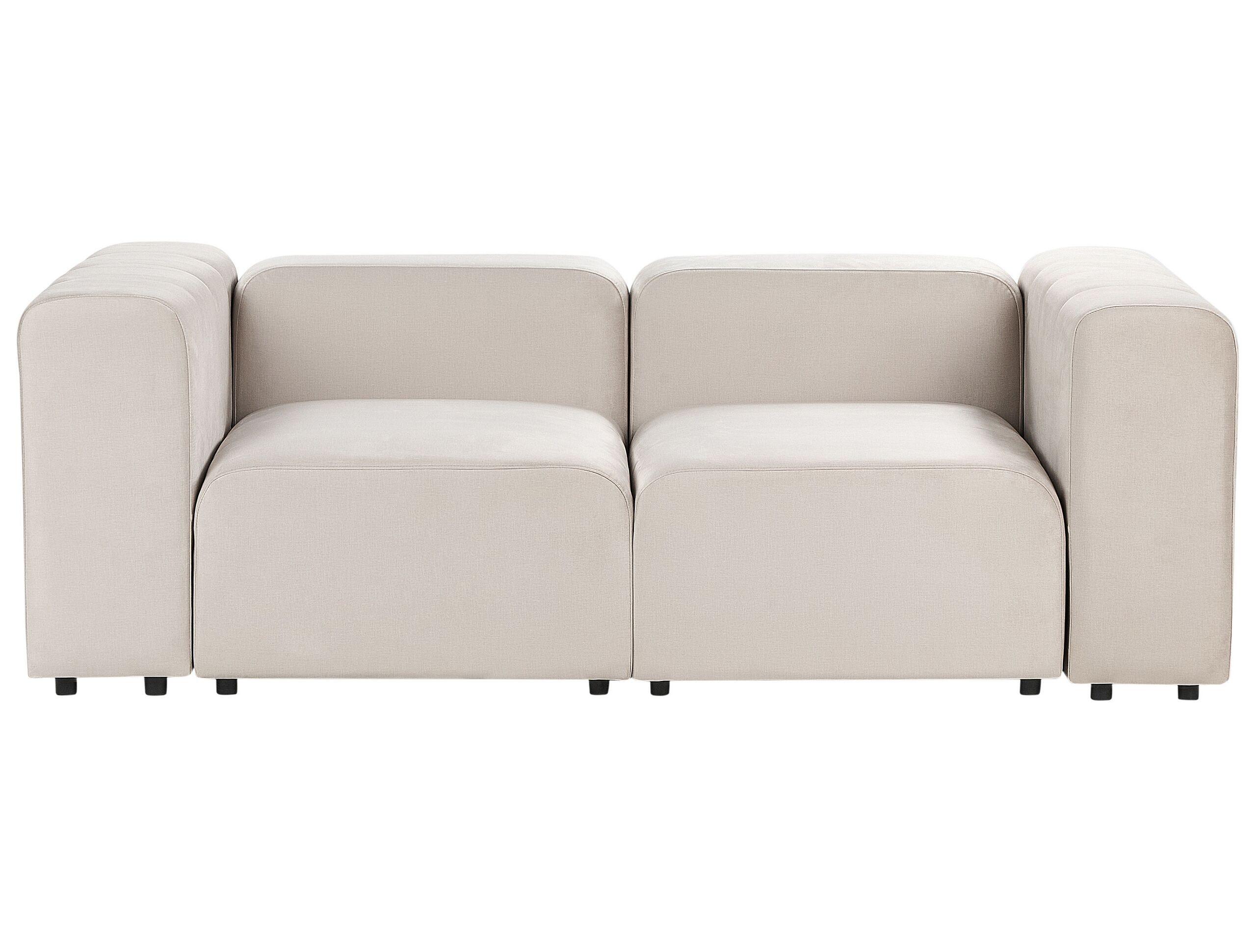 Image of 2 Sitzer Sofa aus Samtstoff Modern FALSTERBO 2 Sitzer Sofa aus Samtstoff Modern FALSTERBO