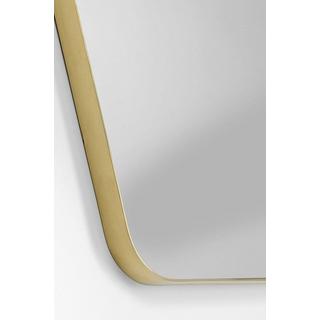 KARE Design Wandspiegel Shape Hexagon Brass 64x95  