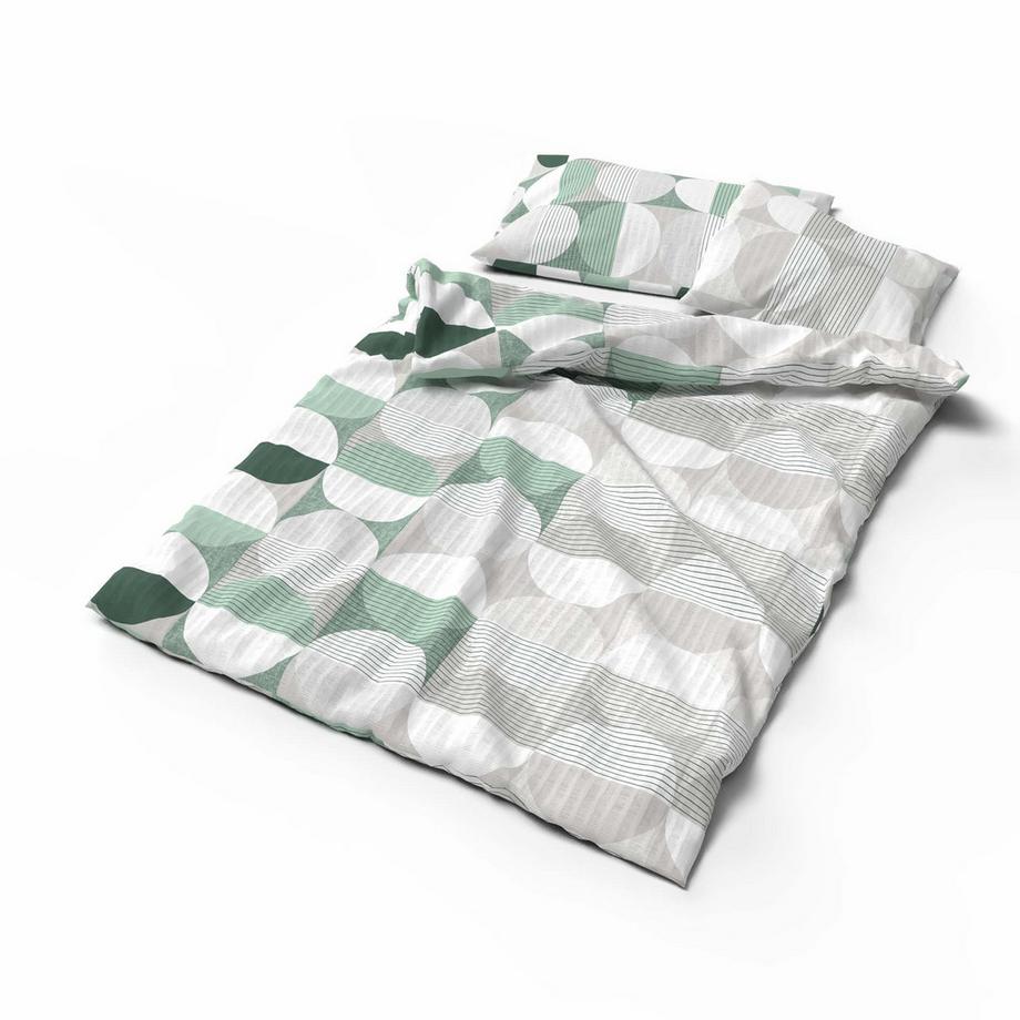 Lotus Bettwaren Lotus Flyn Copripiumino Seersucker  