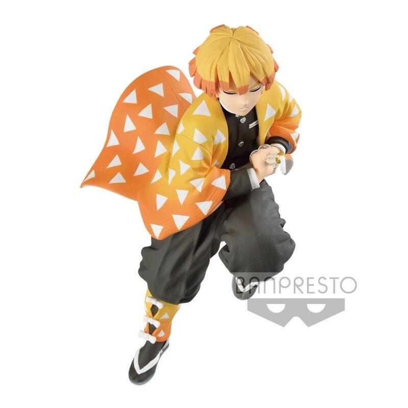 Banpresto  Tueur de démons Kimetsu no Yaiba Vibration Zenitsu Agatsuma figurine 13cm 