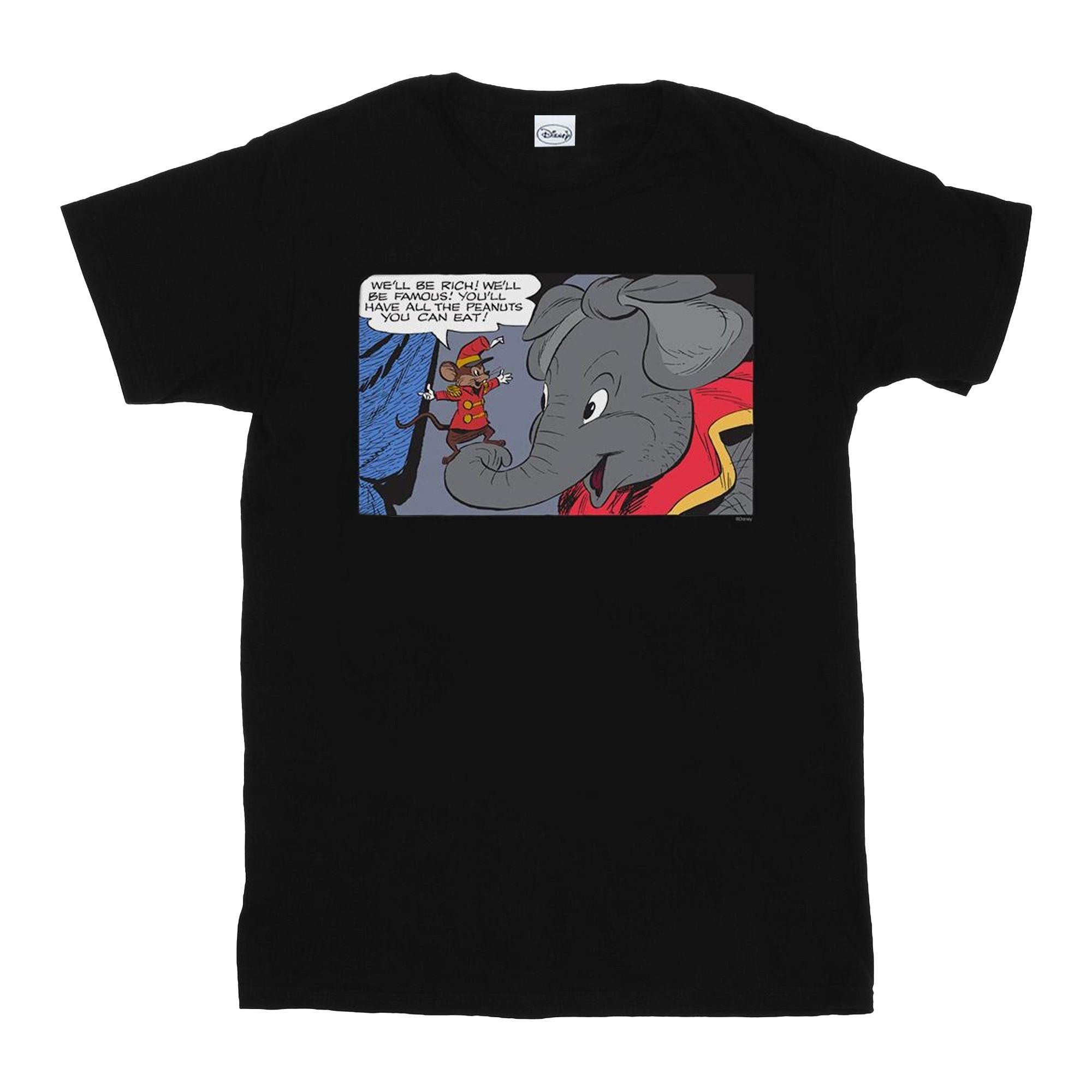 Image of Dumbo Rich And Famous Tshirt Unisex Schwarz 116
