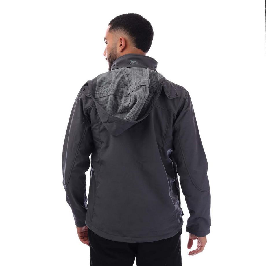 Trespass Softshelljacke mit abnehmbarer Kapuze  