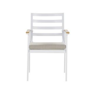 Beliani Lot de 4 chaises en Aluminium Moderne CAVOLI  