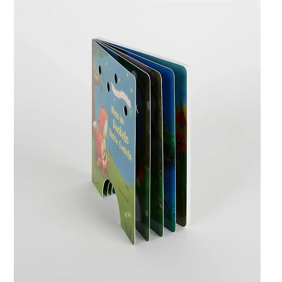 Mein Puste-Licht-Buch: Wenn im Dunkeln Sterne funkeln X Gebundene Ausgabe 