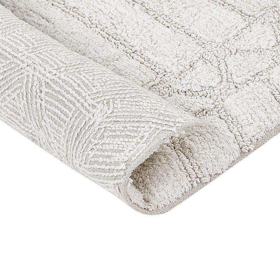 Beliani Tapis de bain en Coton  TEKKE  