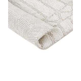 Beliani Tapis de bain en Coton Moderne TEKKE  