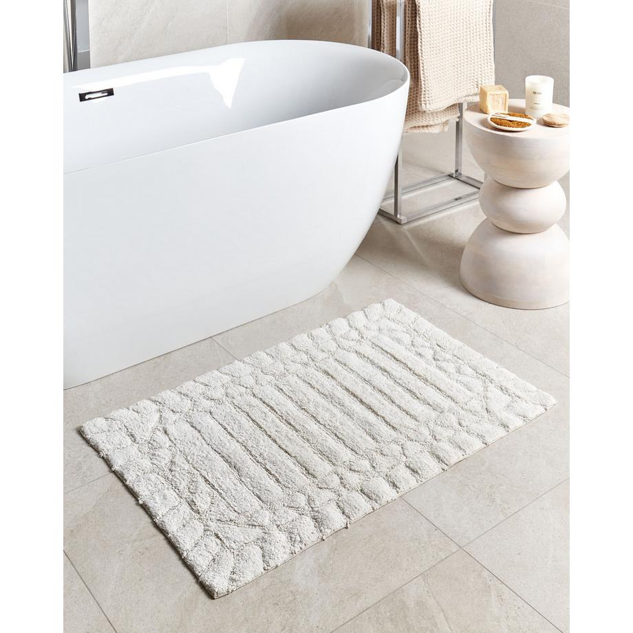 Beliani Tapis de bain en Coton  TEKKE  