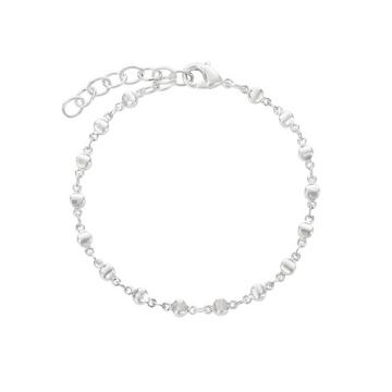 Bracelet plaque argent "Lana"