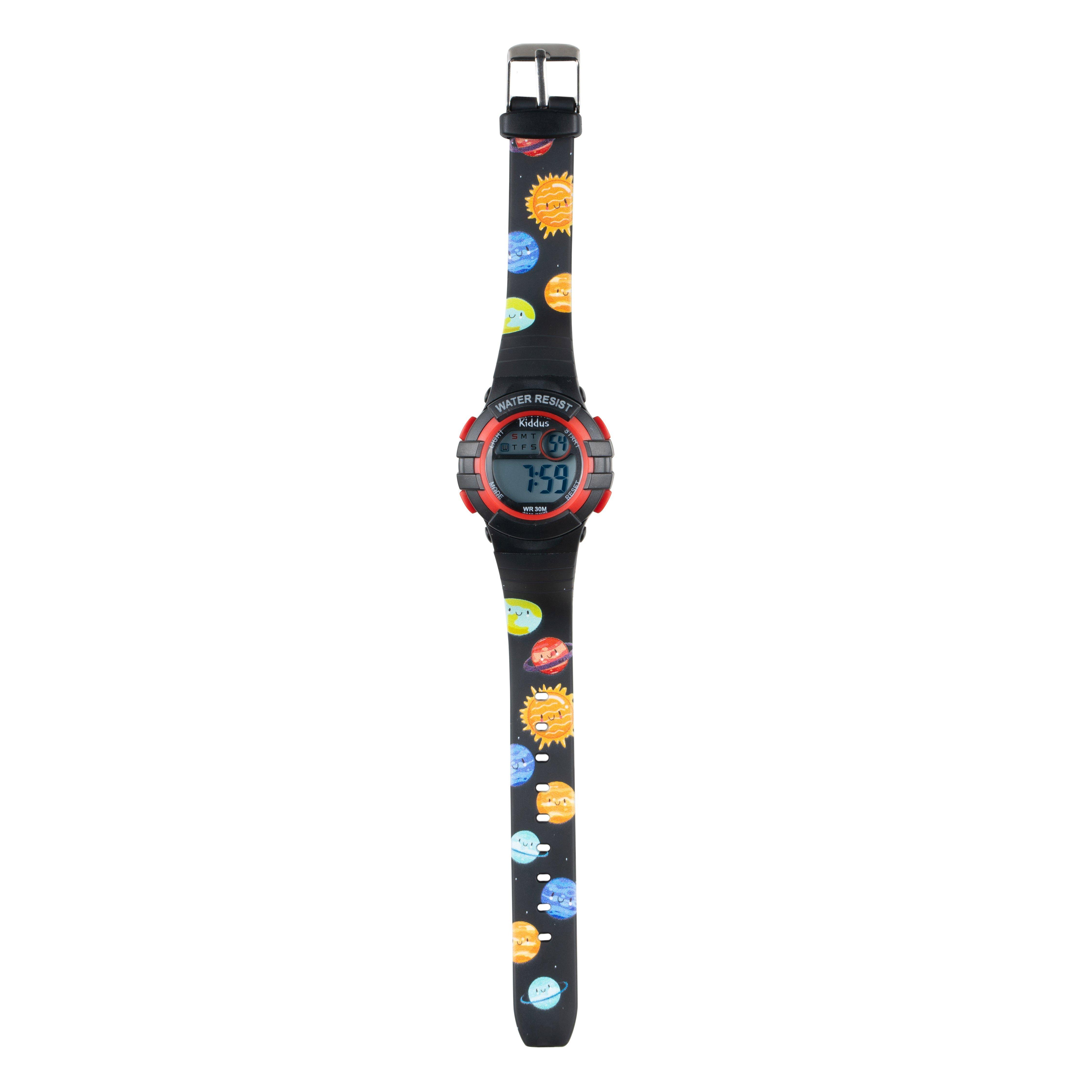 Kiddus  DIGITAL WATCH 30 Ø Galaxy Kinderuhr 
