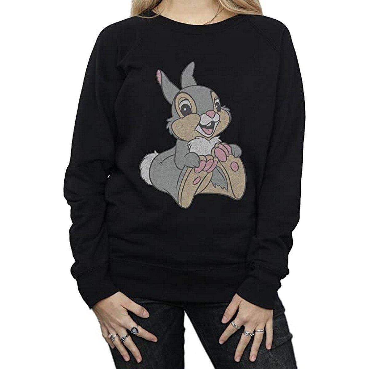 Image of Classic Sweatshirt Damen Schwarz L