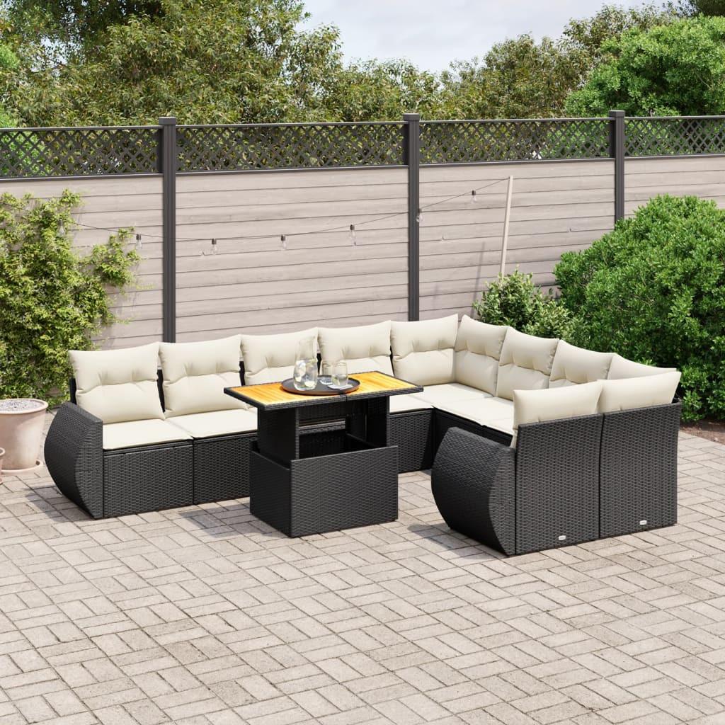 VidaXL Garten sofagarnitur poly-rattan  