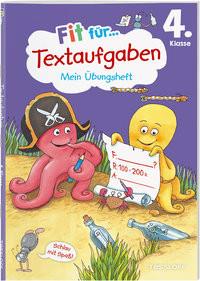 Fit für Textaufgaben 4. Klasse. Mein Übungsheft Tonte, Andrea; Wandrey, Guido (Illustrationen) Couverture rigide 