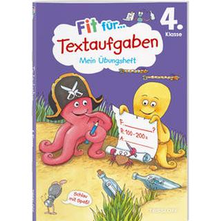 Fit für Textaufgaben 4. Klasse. Mein Übungsheft Tonte, Andrea; Wandrey, Guido (Illustrationen) Couverture rigide 