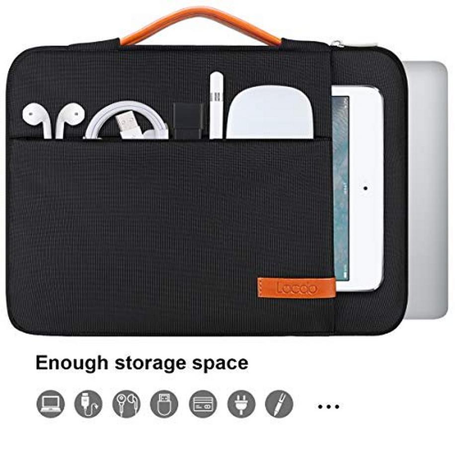 Only-bags.store  360° Rundumschutz Laptop Tasche Schutzhülle für 15.6 Zoll 