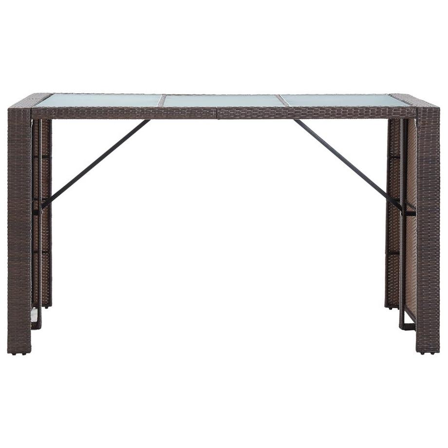 VidaXL Gartenbar-set poly-rattan  