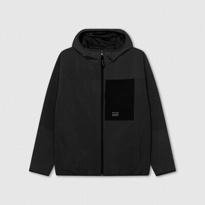 Image of Hooded Track Jacket Unisex Schwarz XL