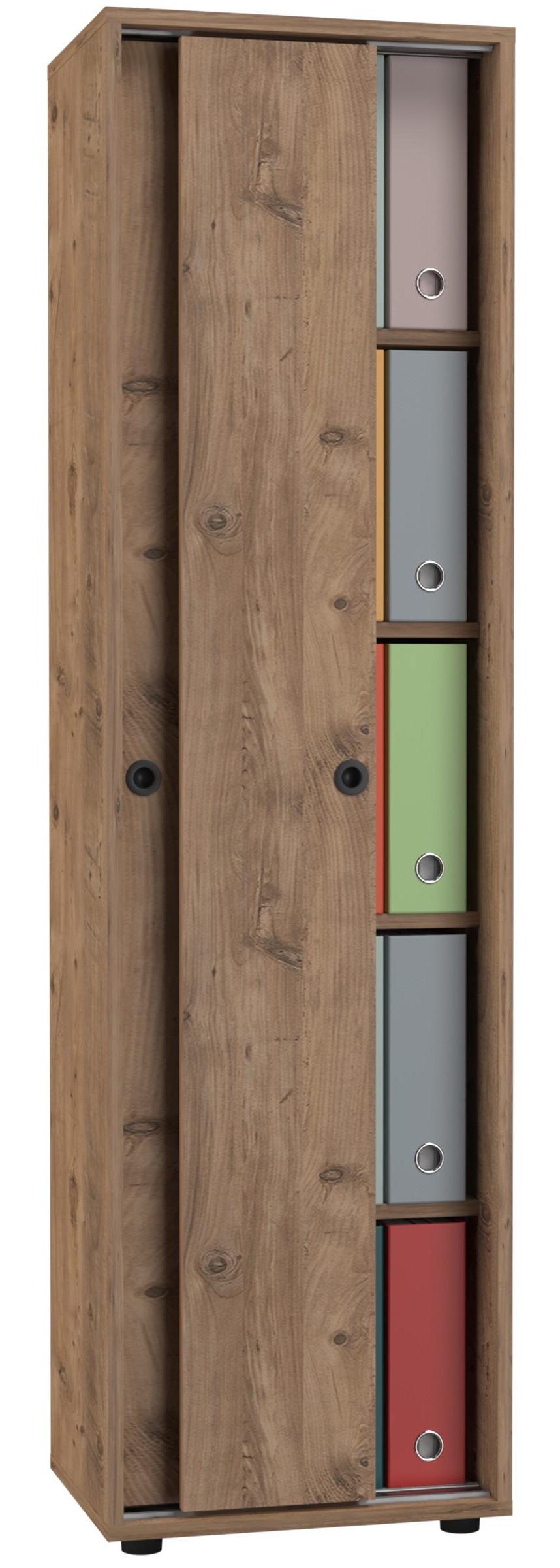 Image of Büroschrank Bücher Ordner Aktenschrank Büromöbel Schrank Ulas 5-fach Schiebetüren Büroschrank Bücher Ordner Aktenschrank Büromöbel Schrank Ulas 5-fach Schiebetüren