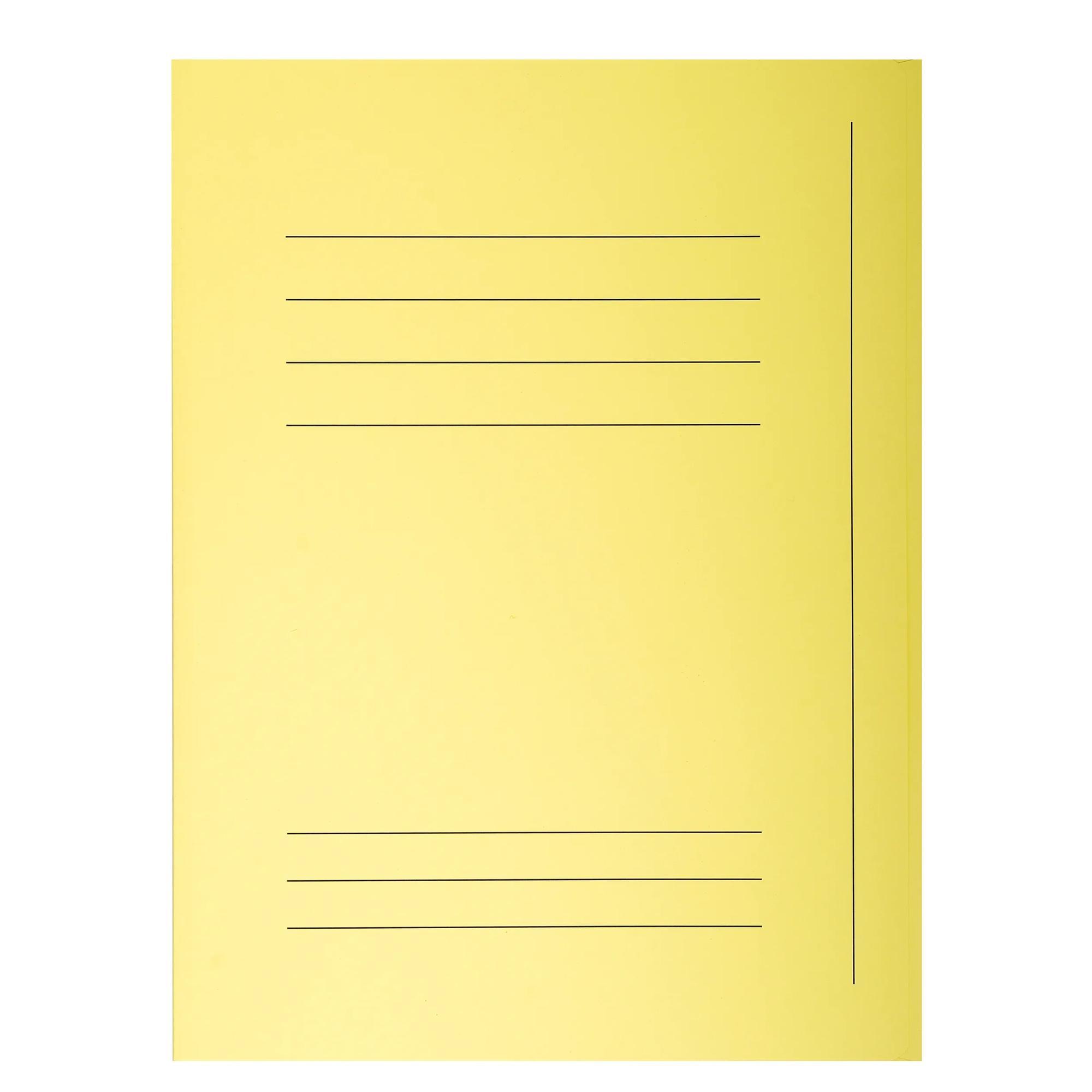 Image of Packung mit 50 Aktenmappen, mit 3 Klappen und Beschriftungsfeld, SUPER 210, 24x32cm für DIN A4 Packung mit 50 Aktenmappen, mit 3 Klappen und Beschriftungsfeld, SUPER 210, 24x32cm für DIN A4