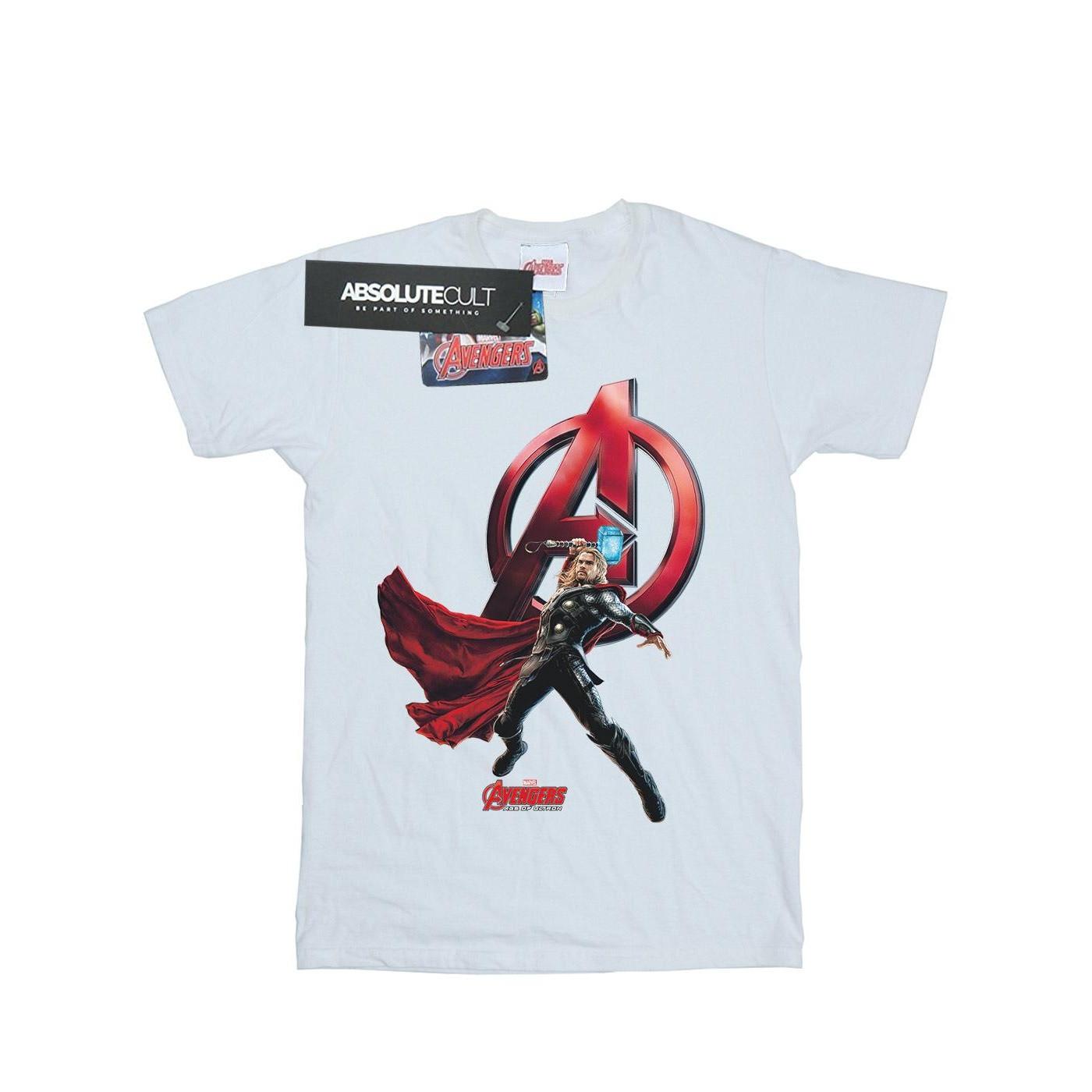 Image of Thor Pose Tshirt Damen Weiss M
