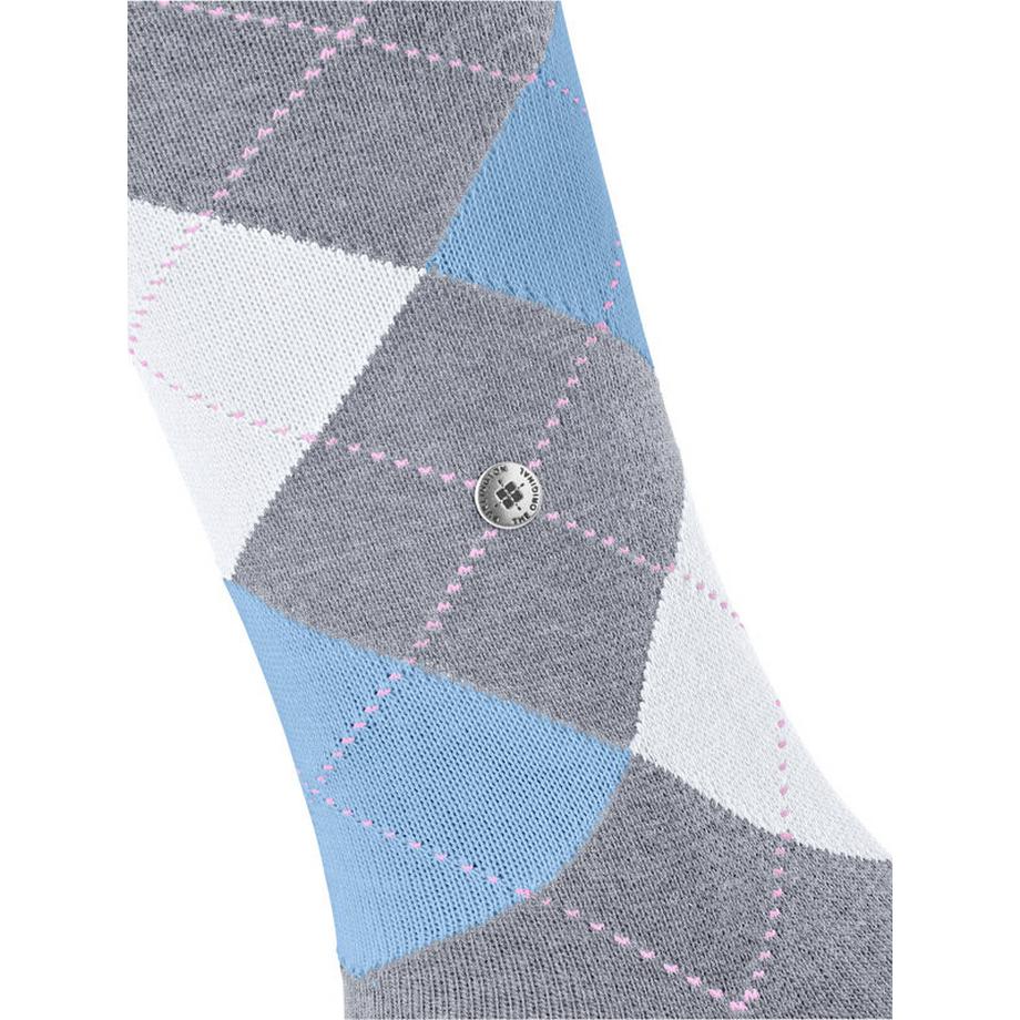 Burlington Queen Chaussettes de genou Argyle  