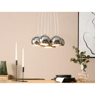 Beliani Lampe suspension en Métal Moderne OLZA  