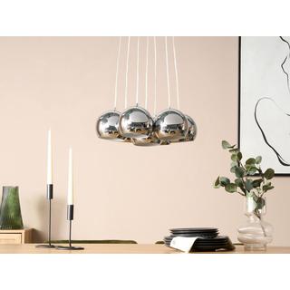 Beliani Lampe suspension en Métal Moderne OLZA  