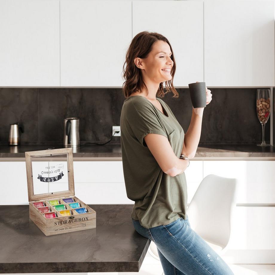 B2X Tedosa en bois 9 compartiments  