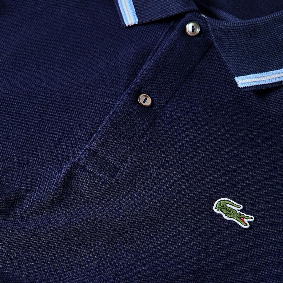 LACOSTE Schmal geschnittenes Poloshirt mit Kurzen Ärmeln  