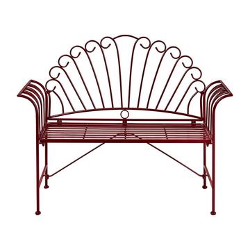 Panchina da giardino en Ferro Glamour CAVINIA