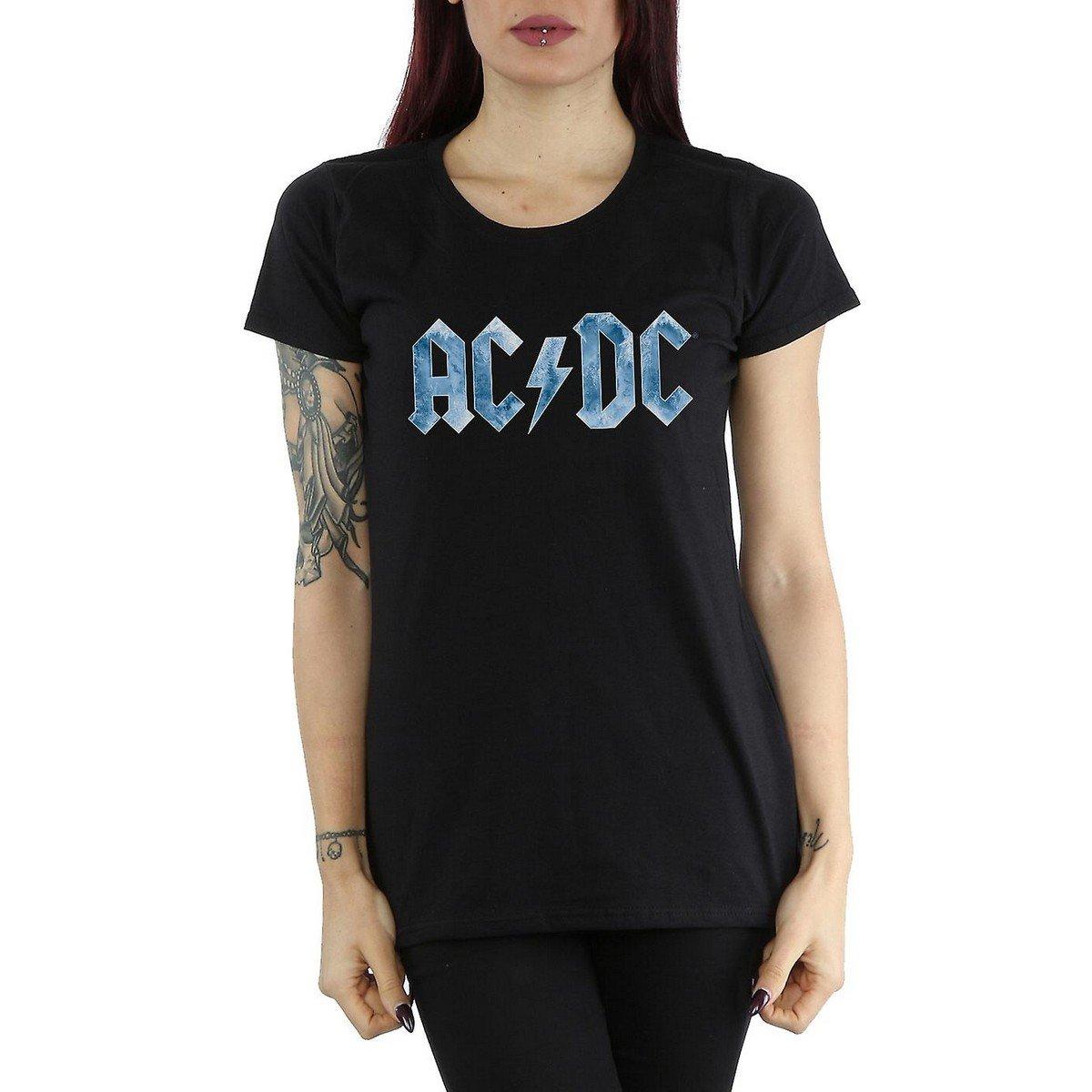 Image of Acdc Tshirt Damen Schwarz S