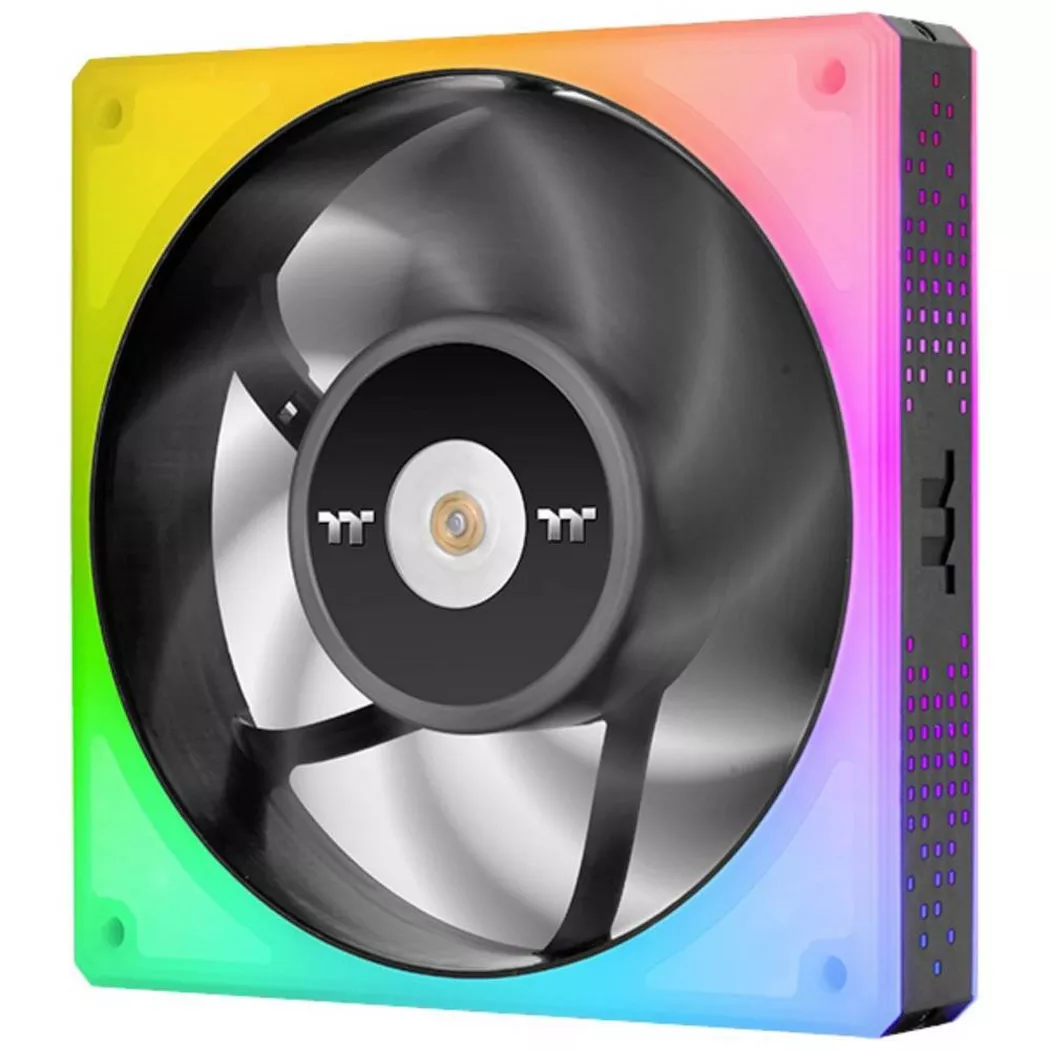 Thermaltake - TOUGHFAN 12 RGB Case per computer Ventilatore 12 cm Bianco 3 pz, Blanco
