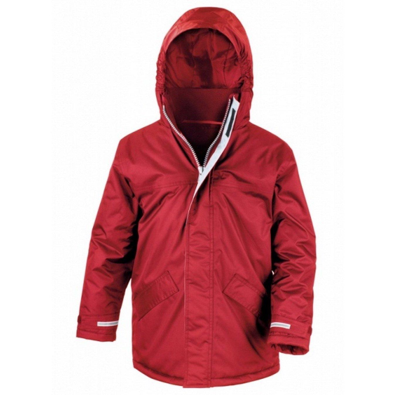 Image of Core Winter Parka Unisex Rot Bunt 3-4A