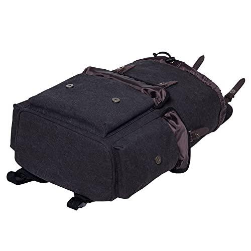 Only-bags.store Canvas Retro Vintage Jagd Wanderrucksack 14 Zoll Laptopfach  