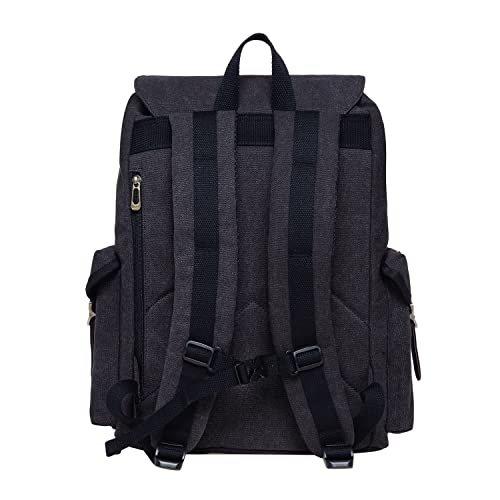 Only-bags.store Canvas Retro Vintage Jagd Wanderrucksack 14 Zoll Laptopfach  