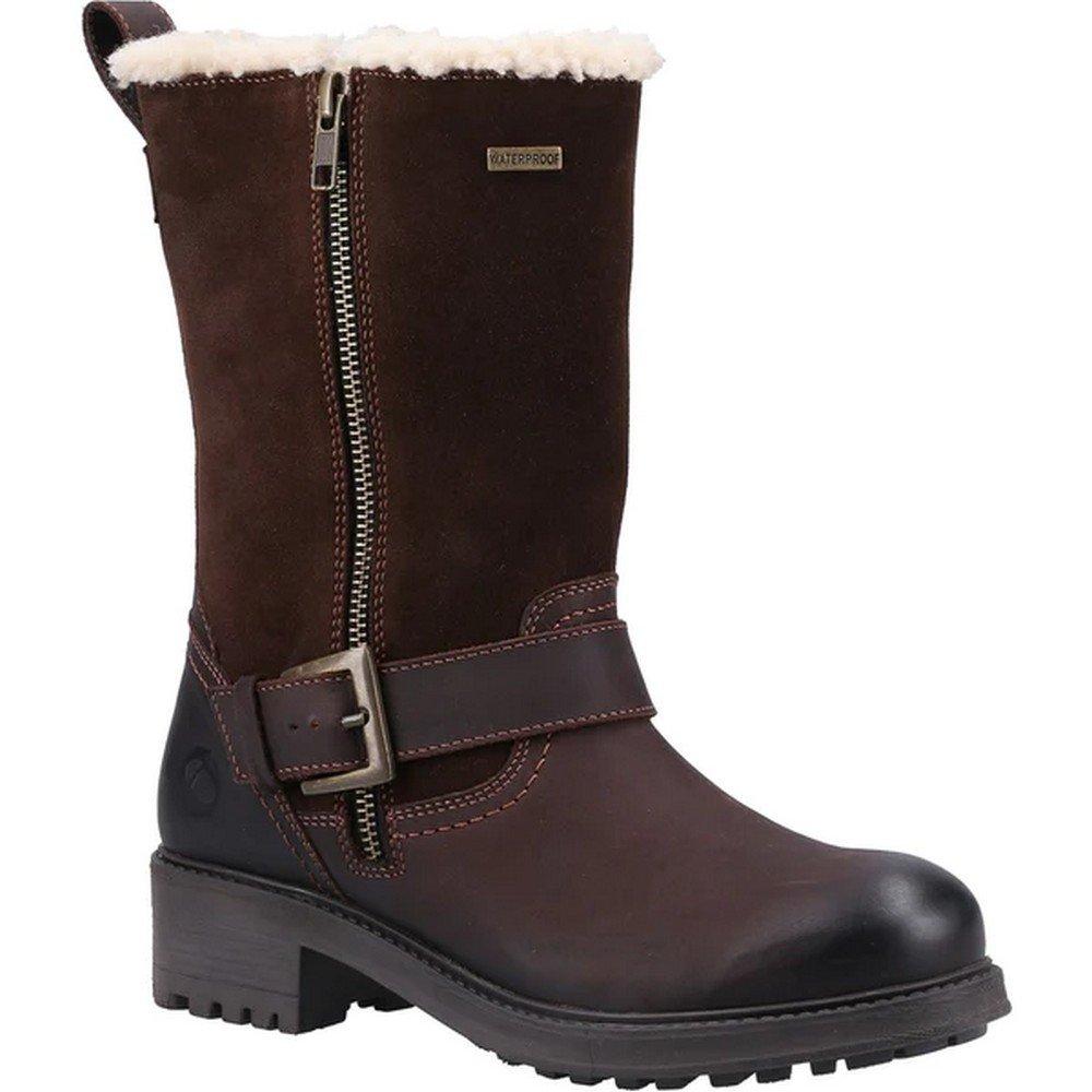 Image of Stiefel Alverton, Leder Damen Braun 39.5