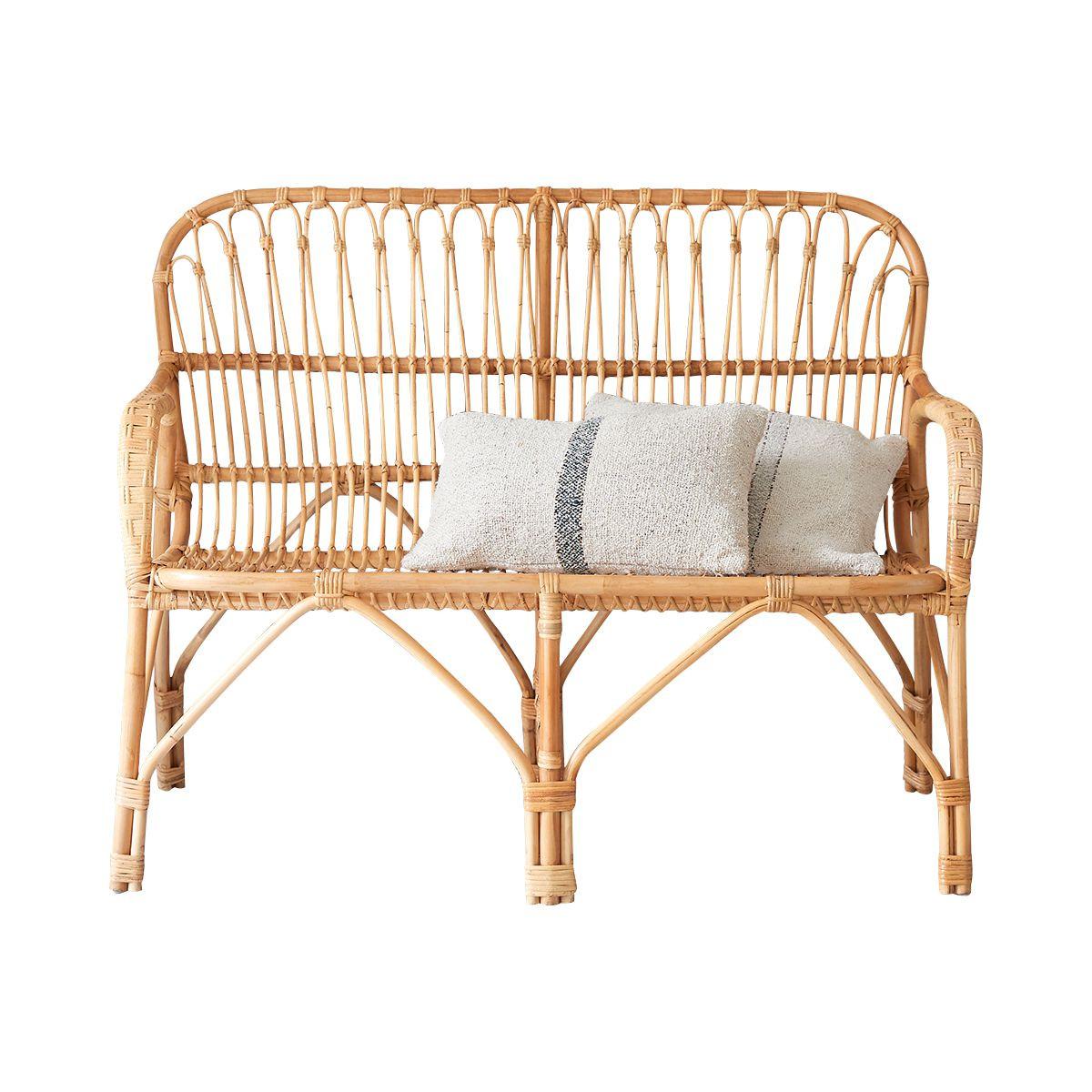 Image of Outdoor Bank aus Rattan natur Ondine Outdoor Bank aus Rattan natur Ondine