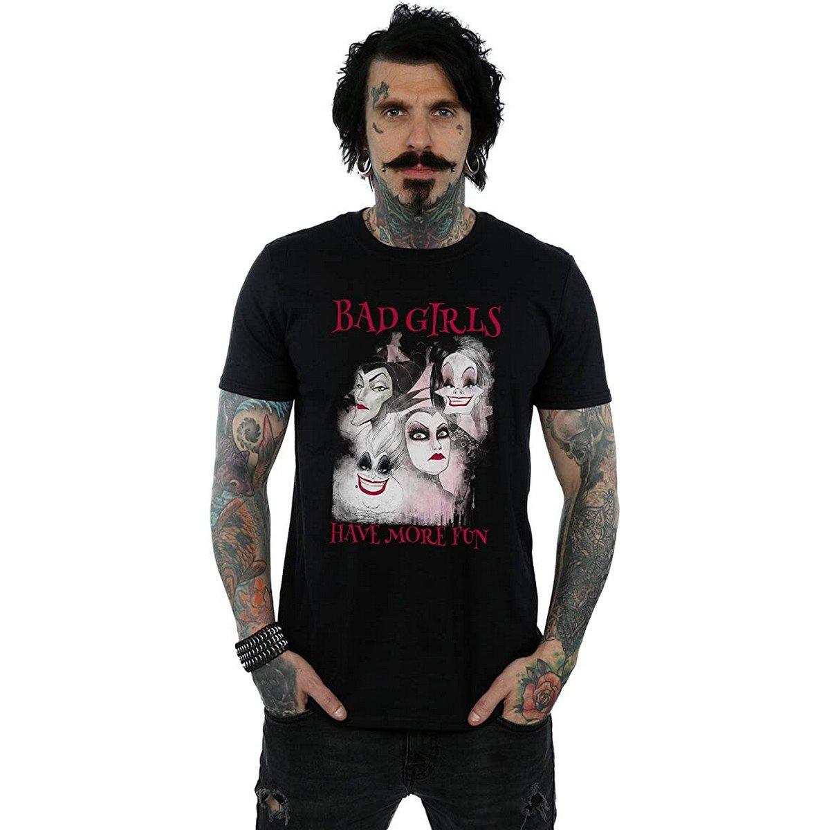 Image of Bad Girls Have More Fun Tshirt Herren Schwarz XXL