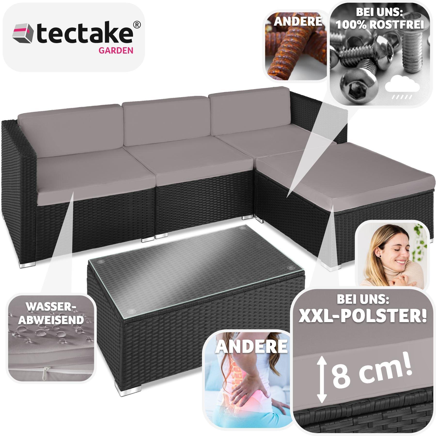 Tectake Rattan Lounge Florenz  