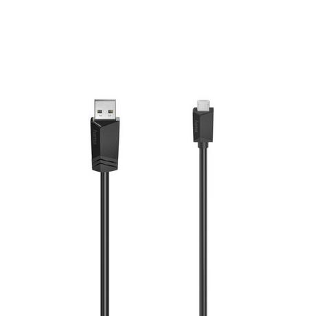 hama  Cavo USB A M / USB Micro B M , USB 2.0, 1,5 metri, nero 