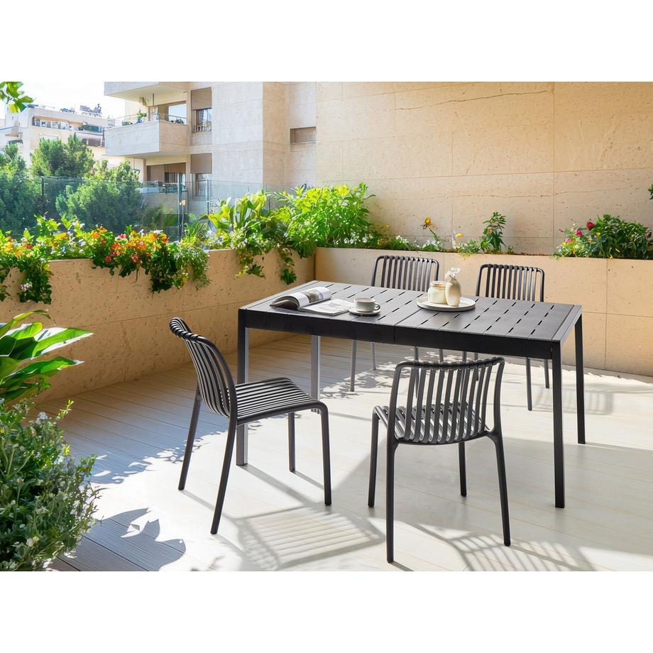 Beliani Tavolo da pranzo da giardino en Polipropilene Moderno BARTICA  