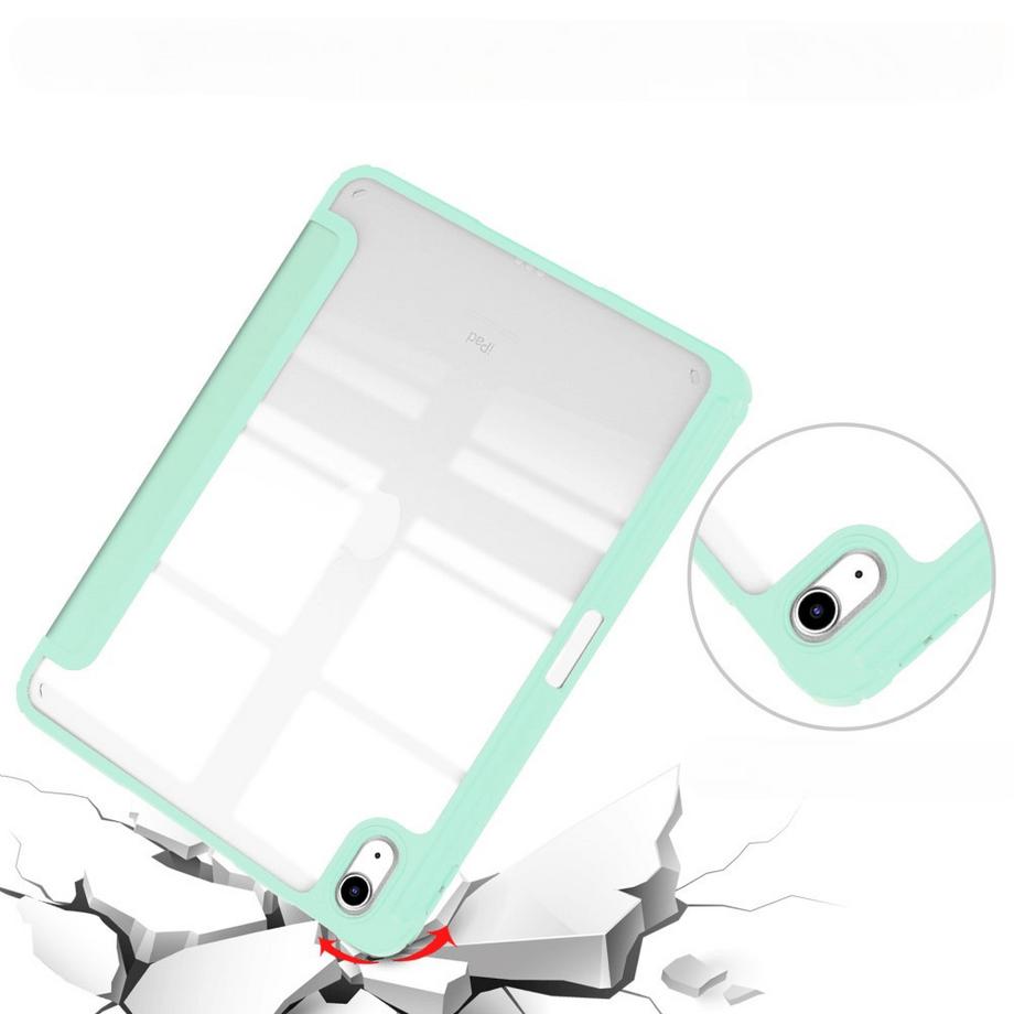 Cover-Discount  iPad 2025 / 2022 - Coque de protection en acrylique avec bord surélevé 