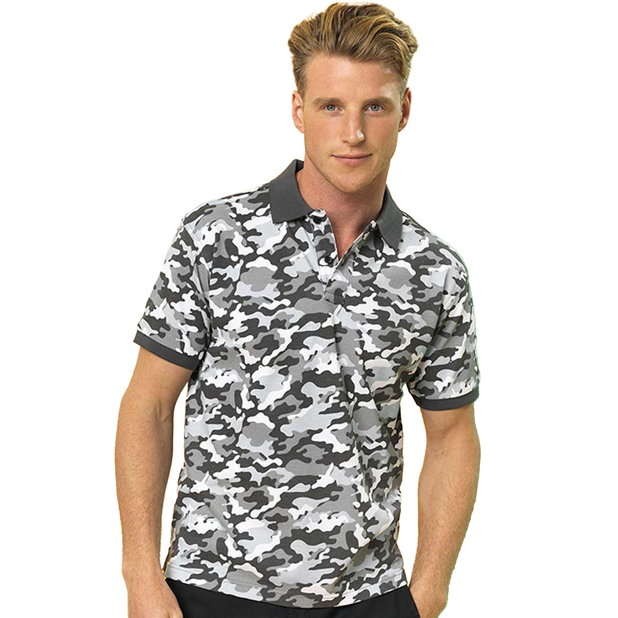 Asquith & Fox  Polo à motif camouflage 