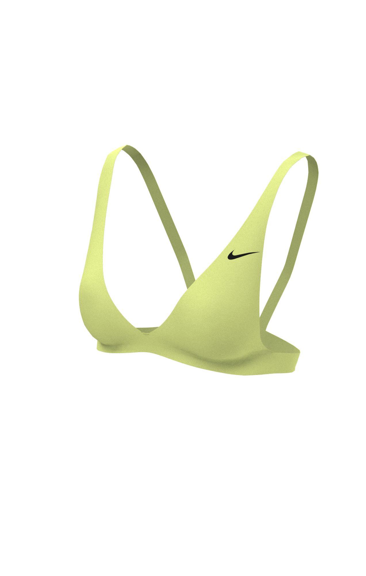 Image of Nike Essential Bralette Bikini Top Unisex Hellgrün M