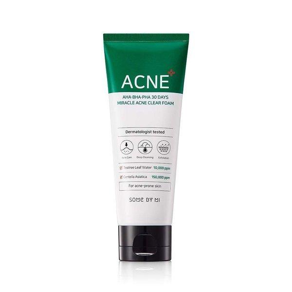 Image of Some By Mi 30 Days Miracle Acne Clear Foam - 100 ml